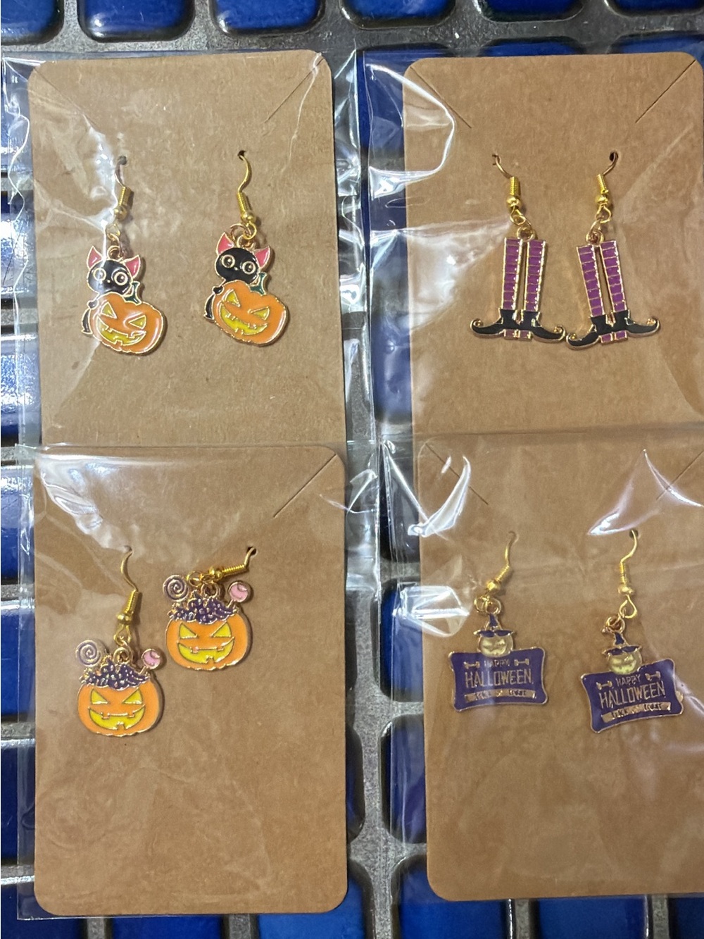 Halloween earrings- varying styles
